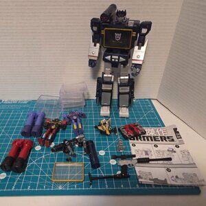Masterpiece MP13 Soundwave Cassette Laserbeak 10“ Action Figure Toy LOOSE